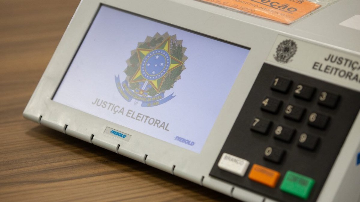 Urna eletrônica da Justiça Eleitoral
